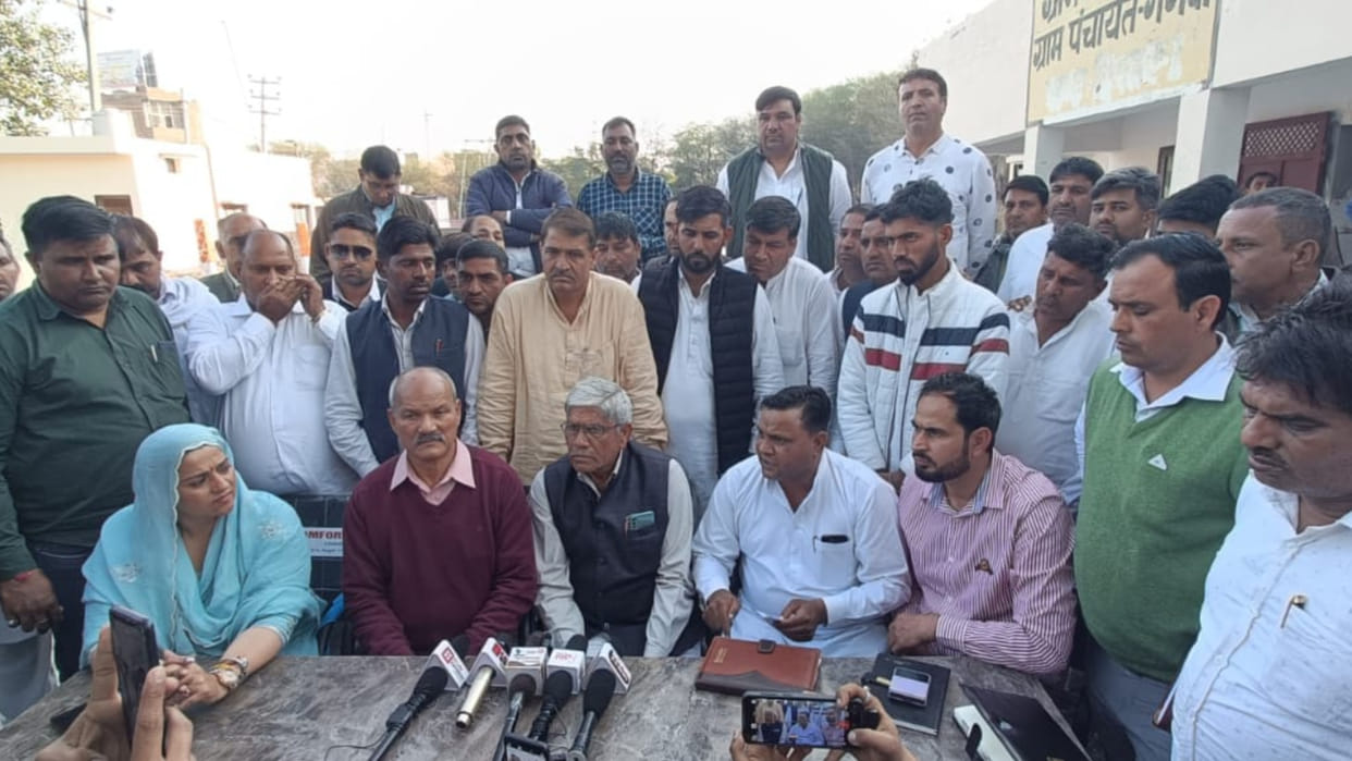Agitating sarpanches in Haryana took important decisions in the state level meeting