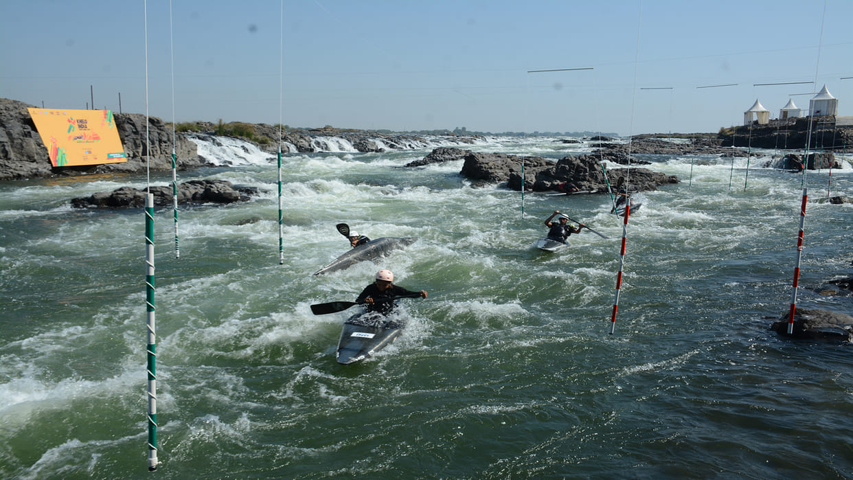 Khelo India starts at Sahastradhara today players will play for canoe slalom medals