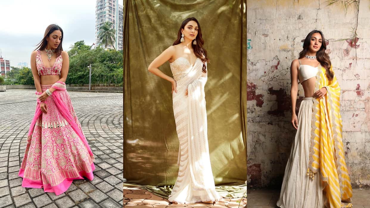 Fashion Bollywood Actress Kiara Advani Stunning Traditional Look In Ethnic Wear See Photos News in Hindi