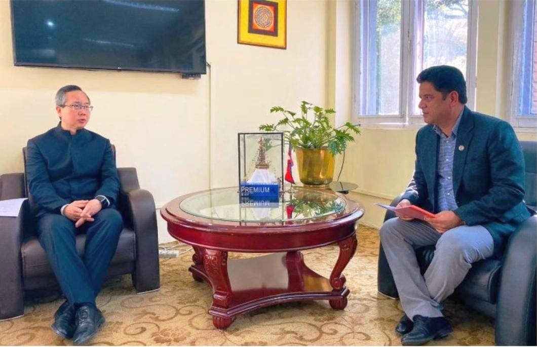 Meeting For Business in Takalakot And Tinkar Border in Nepal