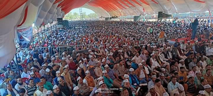 Bhopal News: Demonstration of employees to restore old pension in Bhopal, government has one month to decide