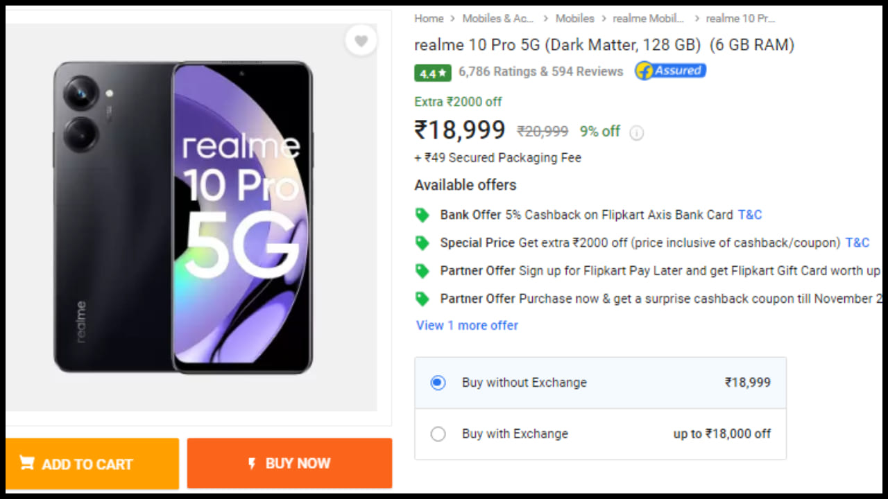 Realme 10 Pro 5G