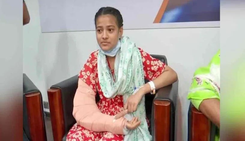 18 year old girl Samya Mansoori receives unilateral hand transplant