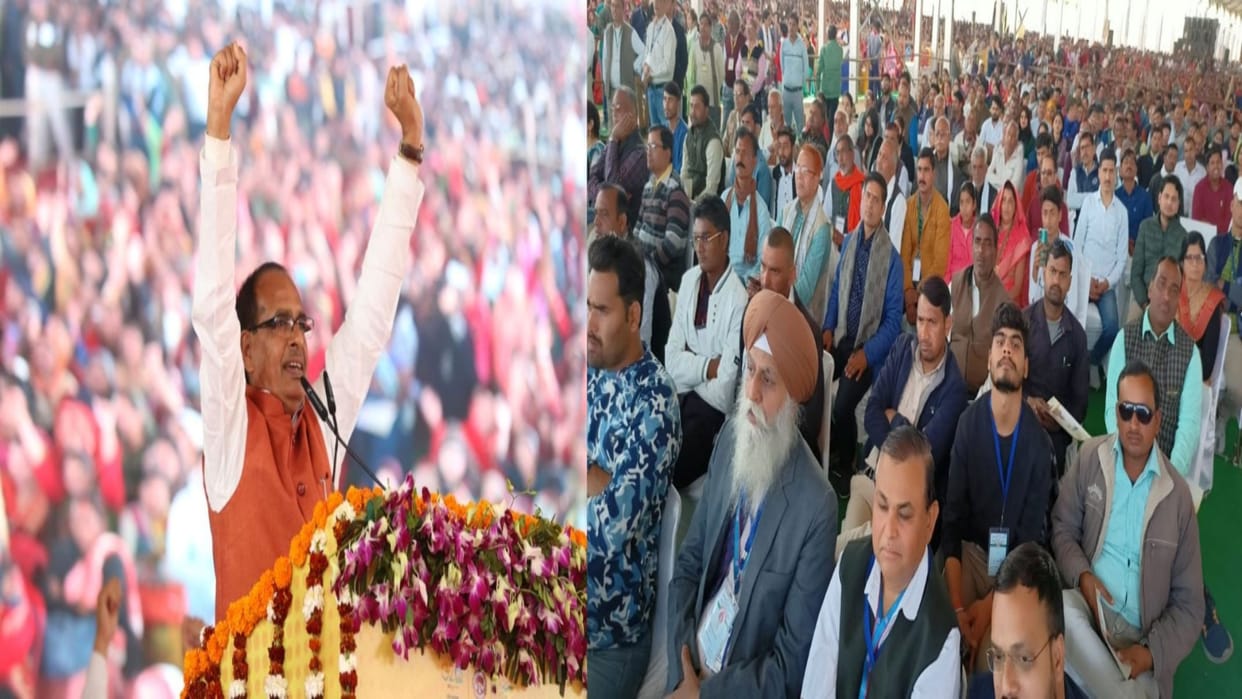 CM Shivraj Singh Chouhan started vikas yatra from Bhind district in Madhya Pradesh