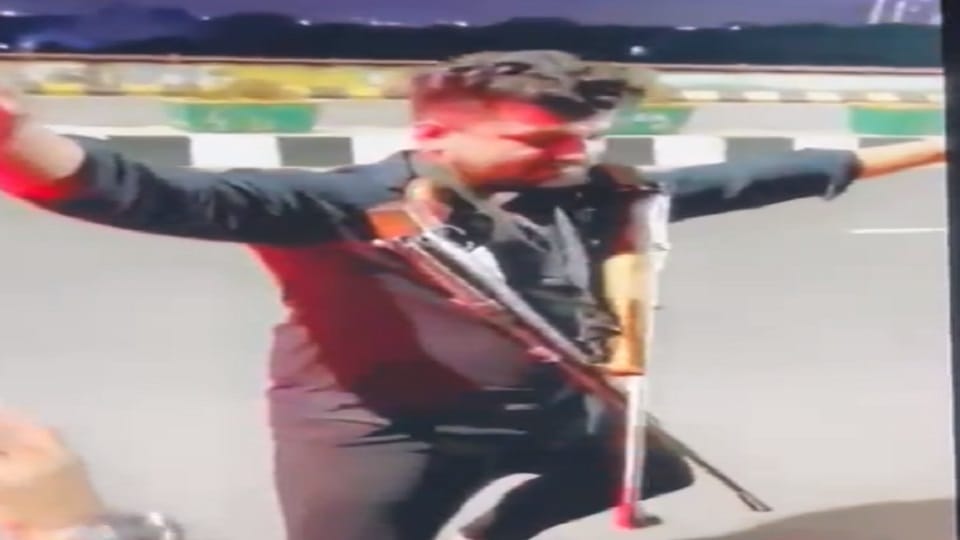 Ghaziabad Video of waving arms in Talibani style goes viral