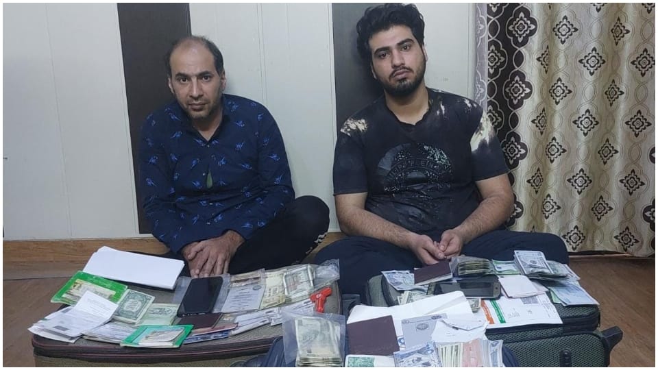 Three Iranian youth arrested in Bikaner Rs 10 lakh in currency of different countries recovered