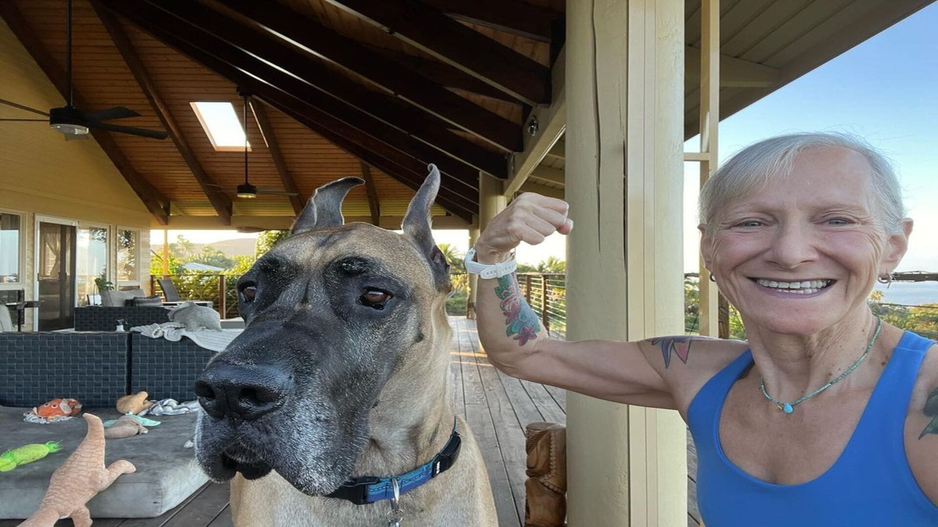 63-Year-Old ilene block Transforms Physique, Drops 55 Lbs, Becomes Figure Bodybuilder