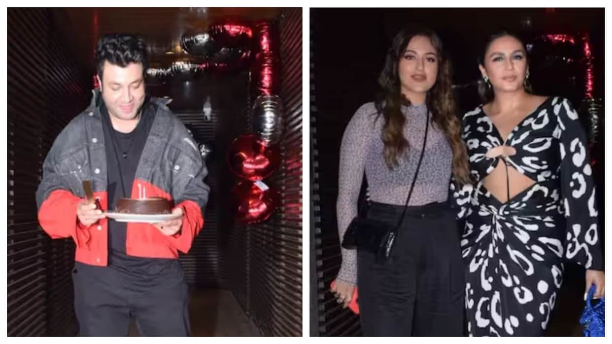 varun sharma birthday bash shehnaaz gill kriti sanon, Shehnaaz Gill sussanne khan Arpita Khan attend the party
