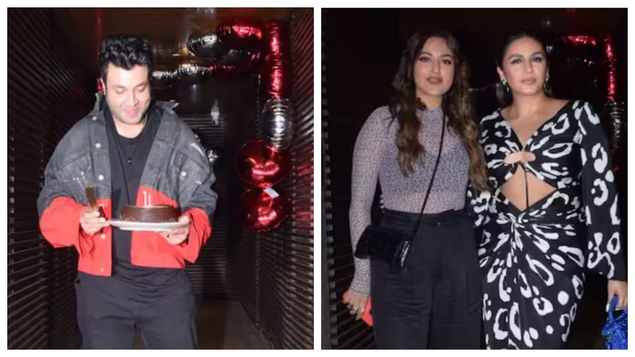 varun sharma birthday bash shehnaaz gill kriti sanon, Shehnaaz Gill sussanne khan Arpita Khan attend the party