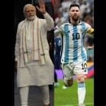 Prime Minister Narendra Modi Receives Lionel Messi Jersey As Gift from Argentina's state-owned energ