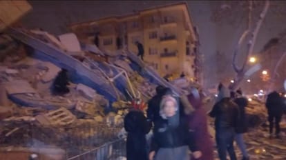 Earthquake: तुर्किए में 7.8 तीव्रता के भूकंप के झटके, कई इमारतों को नुकसान, पांच की मौत; सीरिया तक कांपी धरती भूकंप