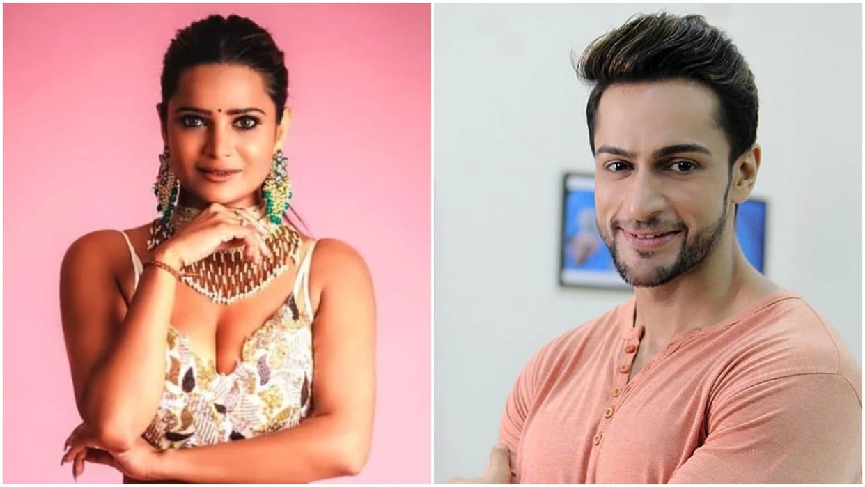 Bigg Boss 16 shaleen bhanot and archana gautam fell during romantic dance in front of audience MC Stan