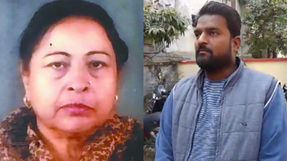 son killed farida begum for bullet bike in Bareilly