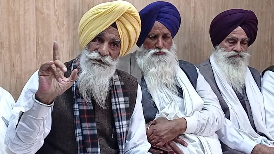 Jagdish Singh Jhinda reached Gurdwara Chhathi Patshahi in Kurukshetra