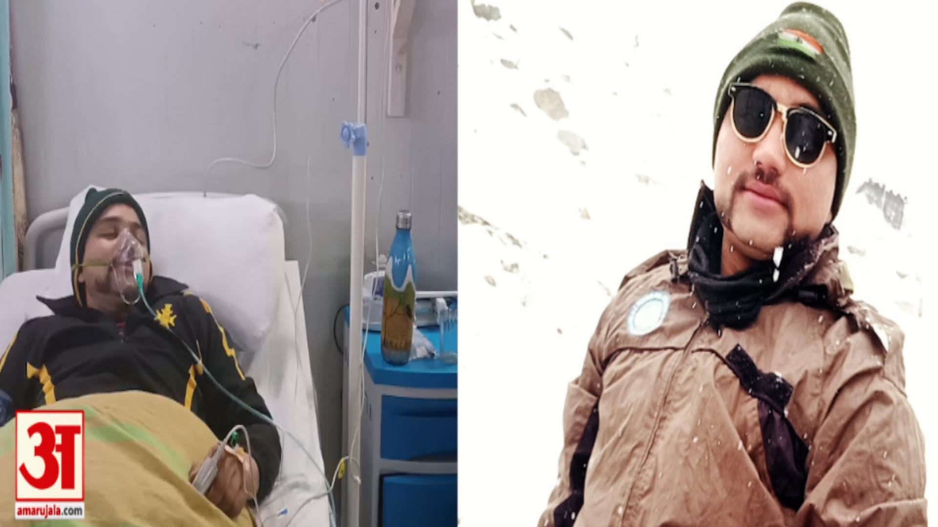 Baghpat: Army soldier Anuj from Katha buried in snow for two and a half hours in Ladakh, survived