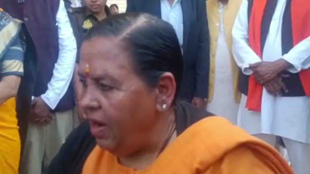 Uma Bharti gave statement against Swami Prasad Maurya