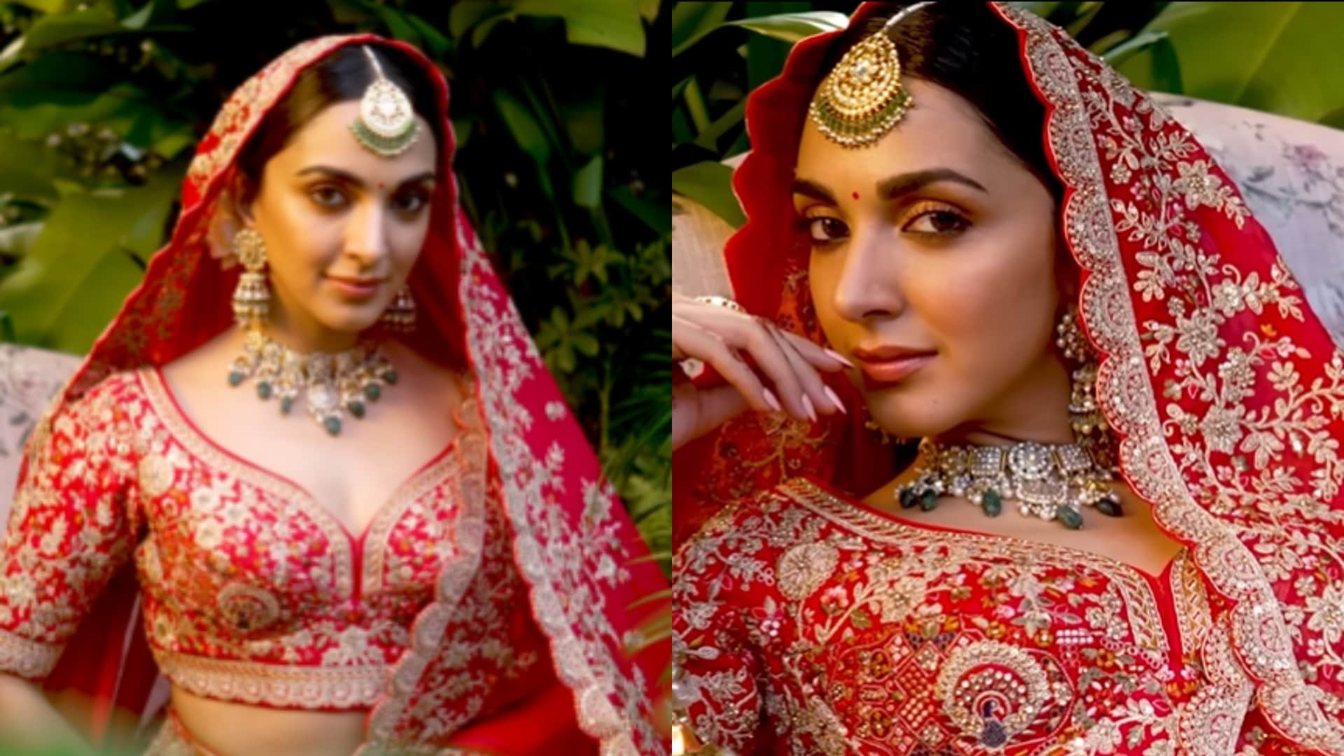 Sidharth Kiara Wedding Photos viral of bride kiara wedding look see photo here