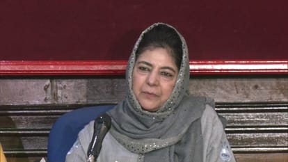 Mehbooba mufti on Home minister amit shah statement on AFSPA said Better late than never