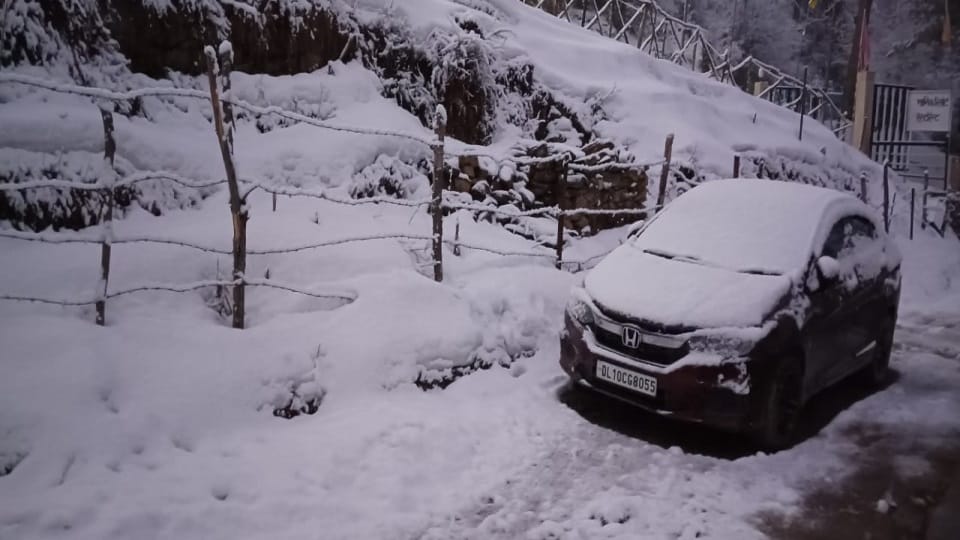 Uttarakhand Weather News Today Heavy Snowfall In Auli Amazing Photos
