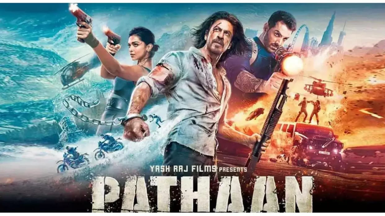 blockbuster Hit YRF Pathaan Created History Film grosses 832 crore worldwide Shahrukh Khan Deepika Padukone