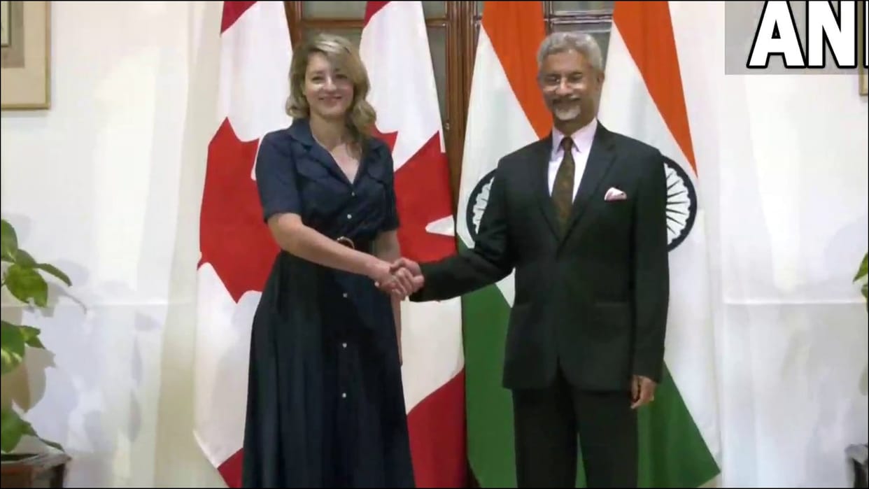 Canadian Foreign Minister Melanie Joly two day india visit to hold talks with S Jaishankar