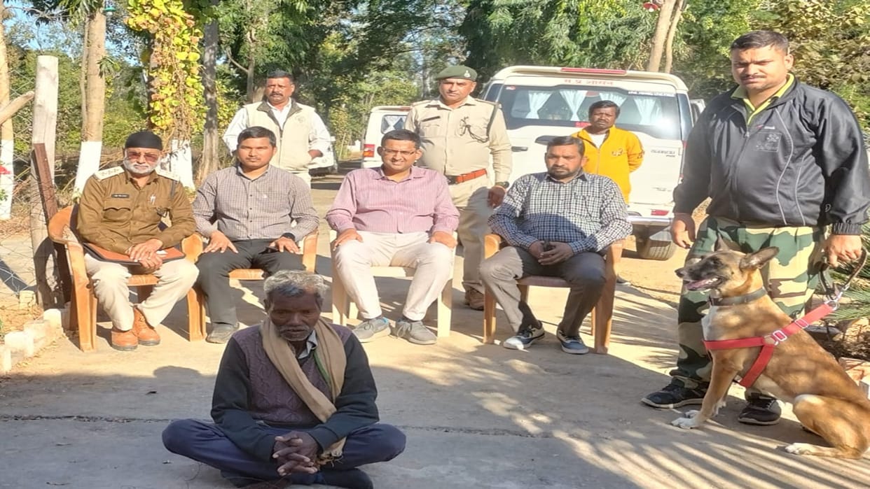forest department has arrested an accused who killed tigress in Umaria district