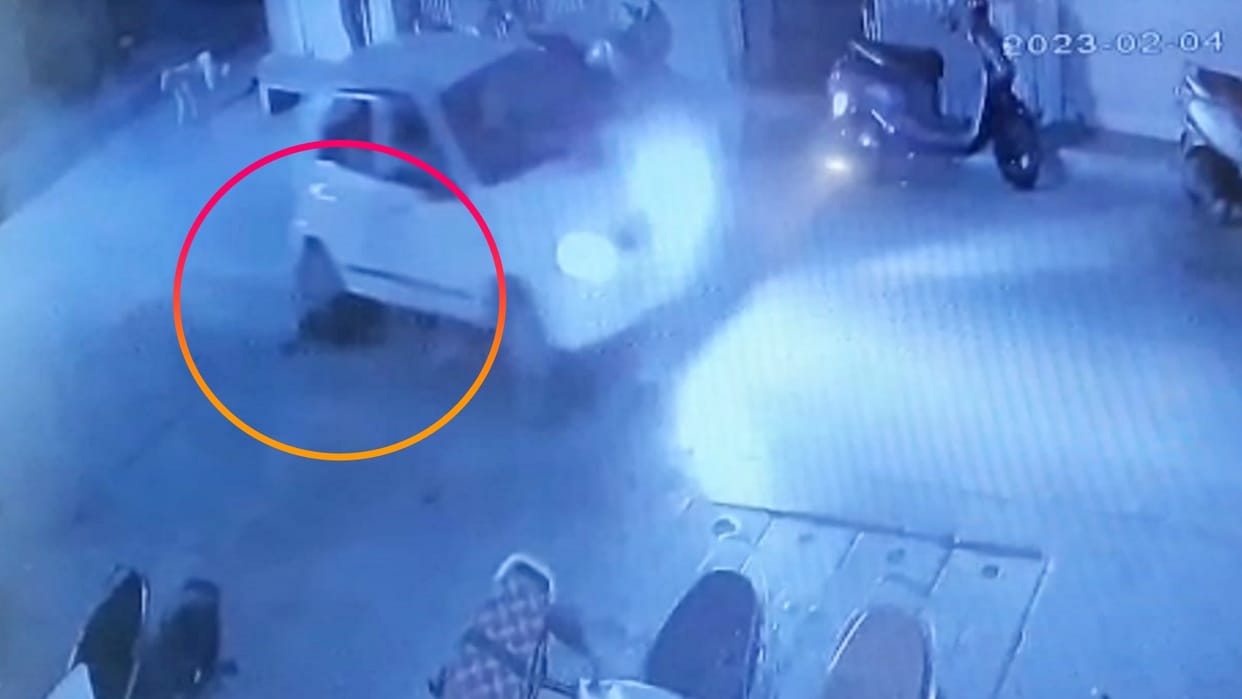Udaipur Crime Udaipur Driver Dragged Out of The Car For 200 Meters He Died