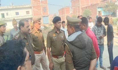 Vandalism in ancient temple in varanasi  anarchists vandalized gods statues anger among villagers