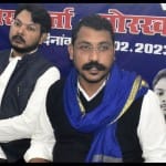 आजाद समाज पार्टी के राष्ट्रीय अध्यक्ष चंद्रशेखर आजाद।