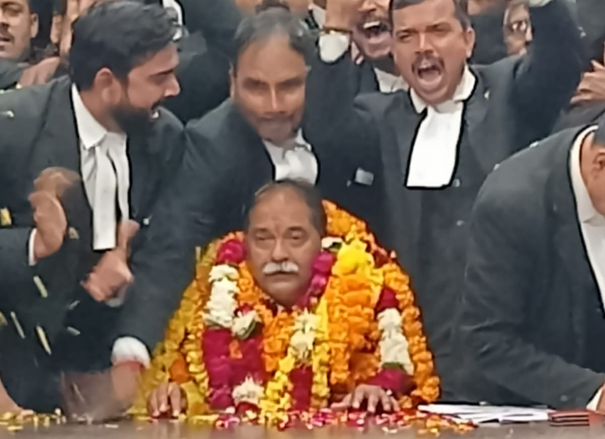 Allahabad High Court Ba Association: Ashok Singh on the post of President, Nitin Sharma victorious on the post