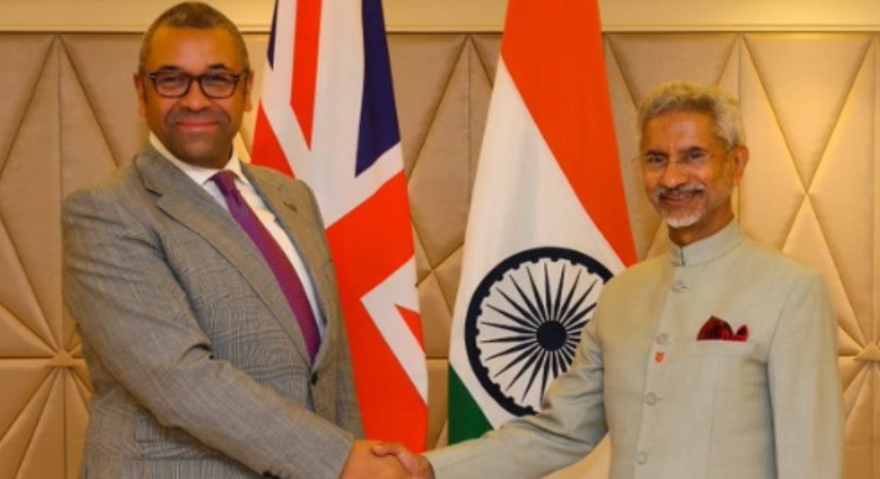 MEA S Jaishankar discussed with the Foreign Secretary of Britain on the review of bilateral relations