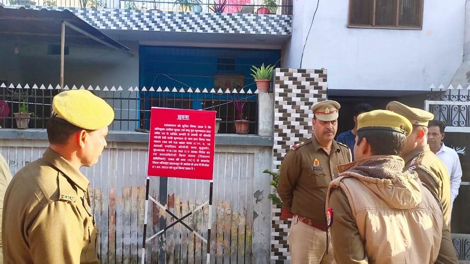 Saharanpur Crime News 40 lakh property of gangster accused attached