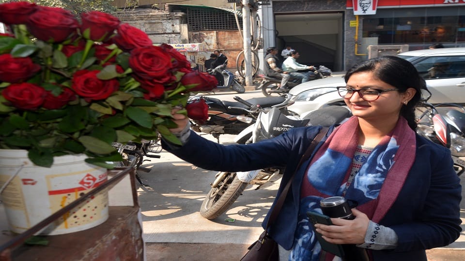 week of love started with Rose Day