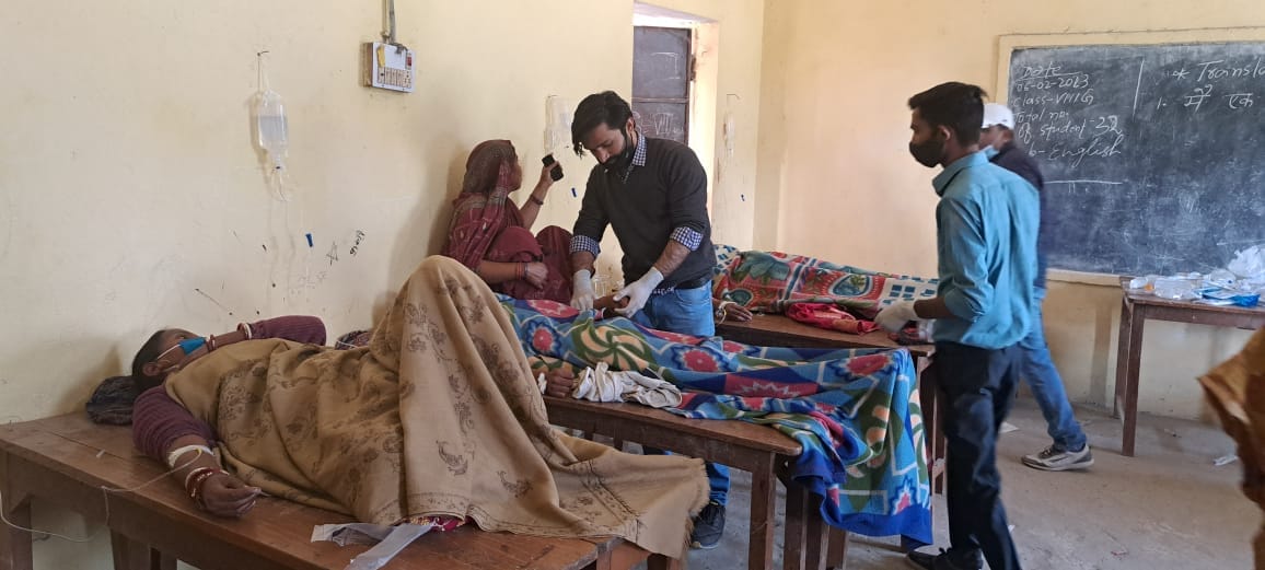 ihar: In Katihar, about 150 people fell ill after eating Shraddha Bhoj food.
