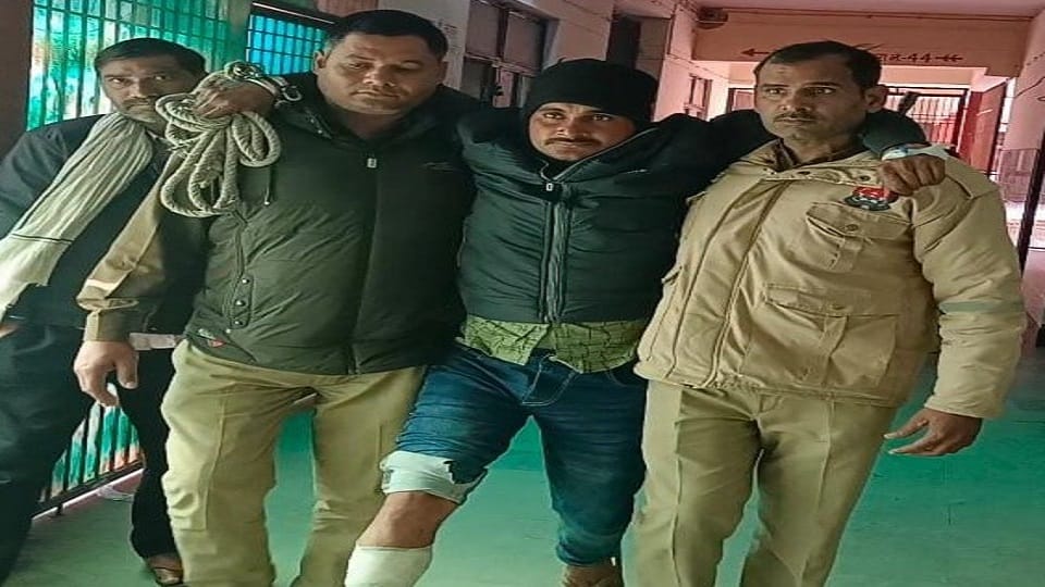 person killed pradhan arrested in an encounter