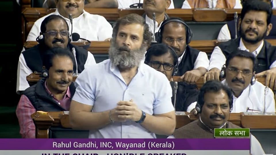 Modi vs Rahul: Rahul Gandhi taunts PM Modi speech in Lok Sabha