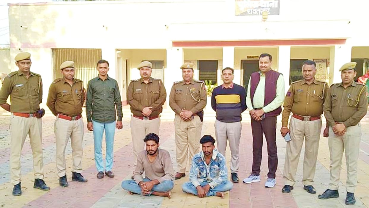 Two accused of Sonu murder case arrested in Hanumangarh