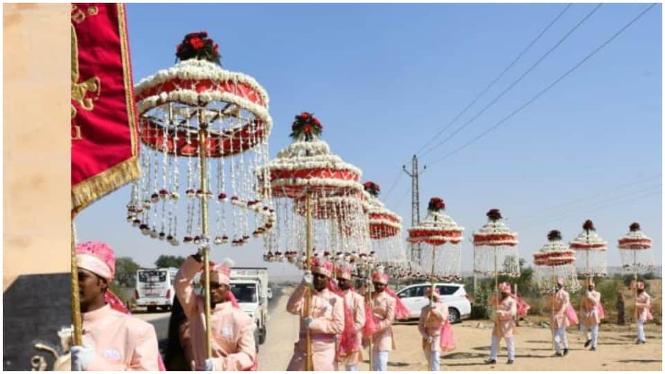 sidharth malhotra kiara advani wedding updates Marriage pics Jaisalmer Suryagarh Fort