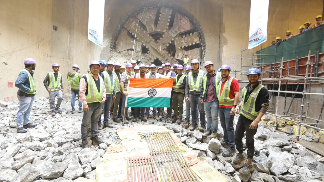 Meerut: Third tunnel work on Delhi-Ghaziabad-Meerut RRTS corridor completed