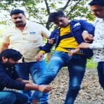 गोली लगने से बदमाश घायल।