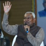 बिहार के मुख्यमंत्री नीतीश कुमार।