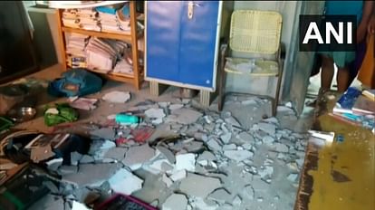 ceiling plaster fell in Visakhapatnam