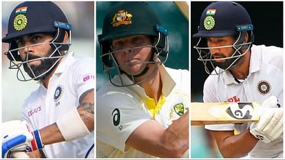 IND vs AUS Records: कोहली 25 हजार रन पूरे करने के करीब, स्टीव स्मिथ-पुजारा और अश्विन के निशाने पर ये रिकॉर्ड्स विराट कोहली, स्टीव स्मिथ और चेतेश्वर पुजारा