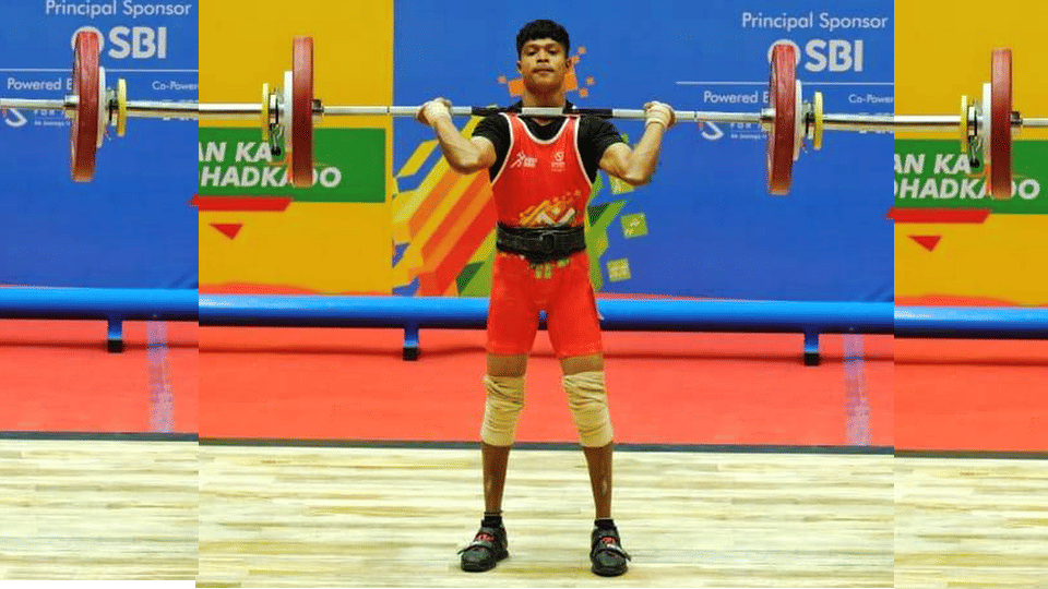 weightlifter vijay prajapati shajapur indore mp story weightlifting