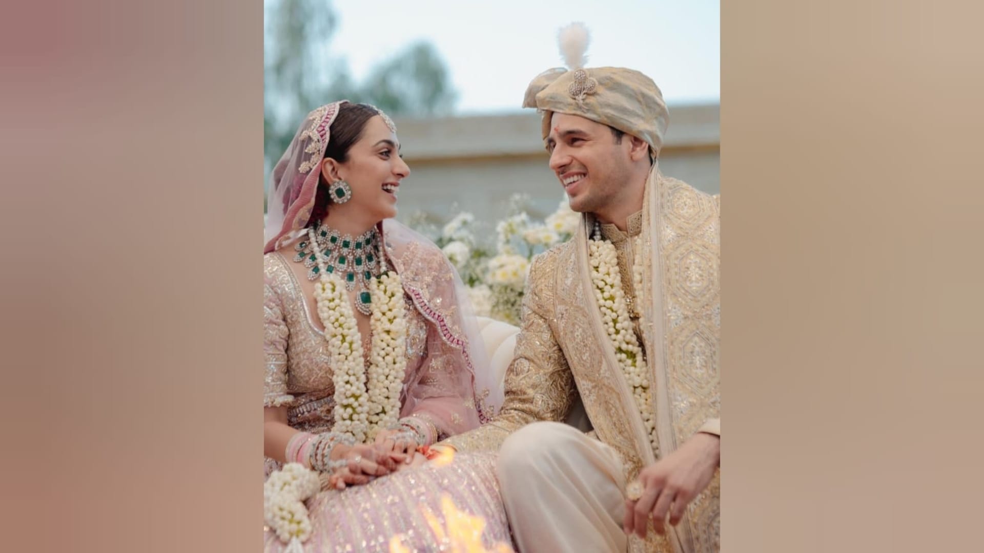 Bookmark Kiara Advani Wedding Rosy Pink Lehenga Inspired By Roman Architecture For This Wedding Season