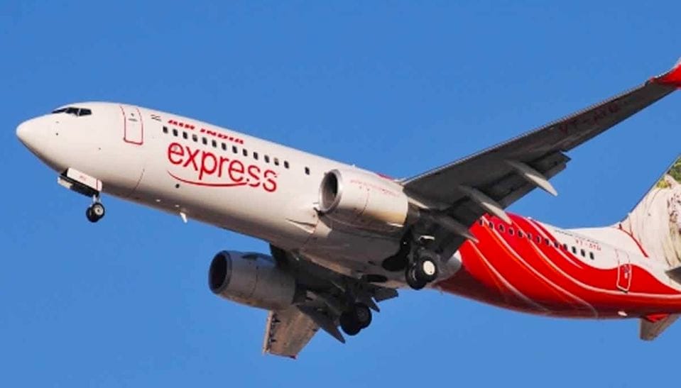 indore dubai flight air india express