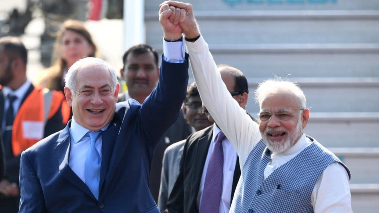 Israel Shares List of Countries With Highest Positive View of India