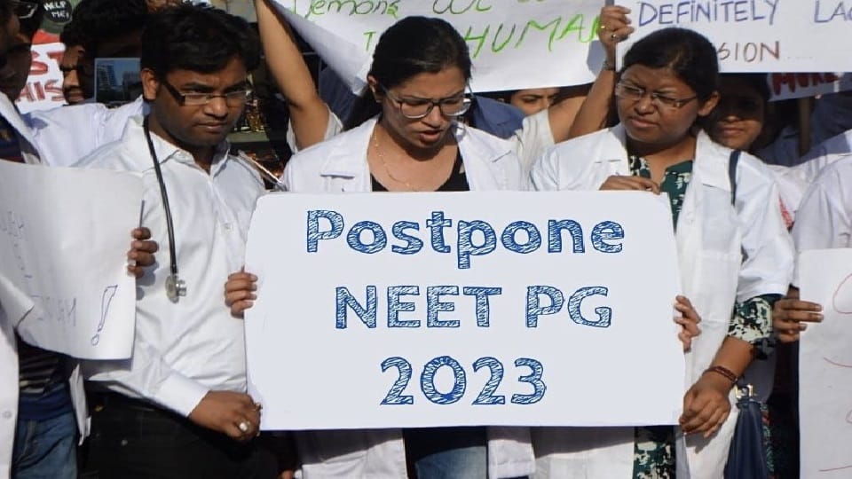 Ministry of Health extends NEET PG 2023 Internship Deadline New Dates, NEET PG Postponed Fake Circular Viral