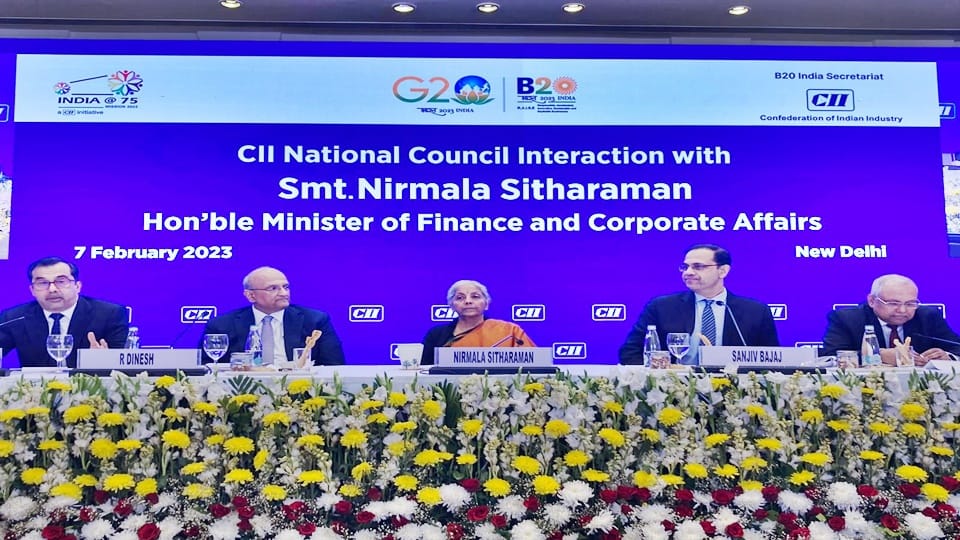 Finance Minister Nirmala Sitharaman said think out of the box for investment, partnership with startups