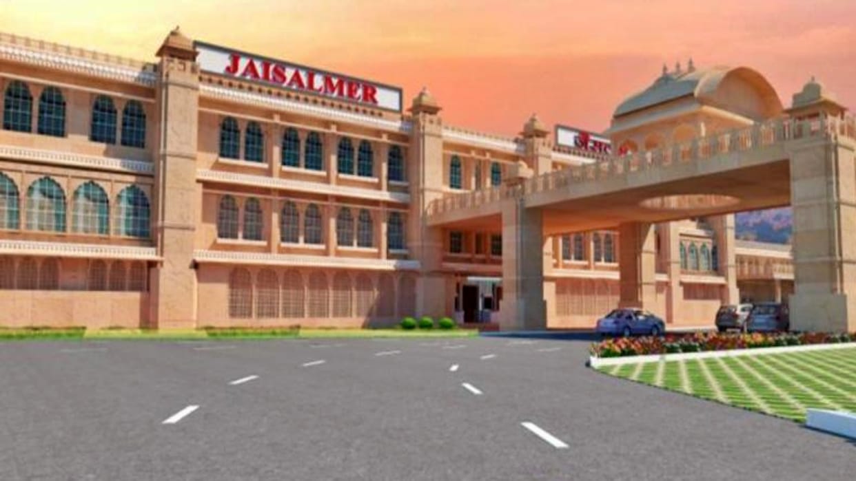 Rajasthan Jaisalmer railway station will be rejuvenated with the inclusion of local art and modernity